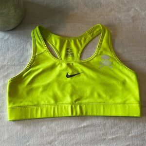 Nike Lime Green Sports Bra